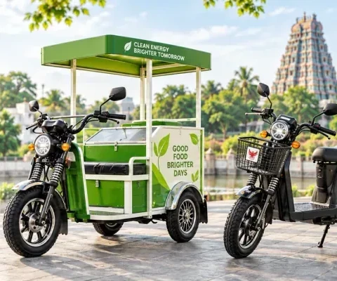 Rishi Motors electric two-wheelers for everyday mobility, Kumbakonam